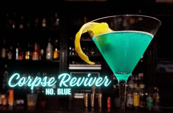 CORPSE REVIVER NO. BLUE COCKTAIL Recipe